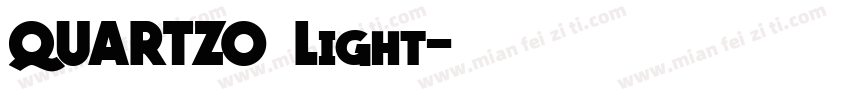 QUARTZO Light字体转换